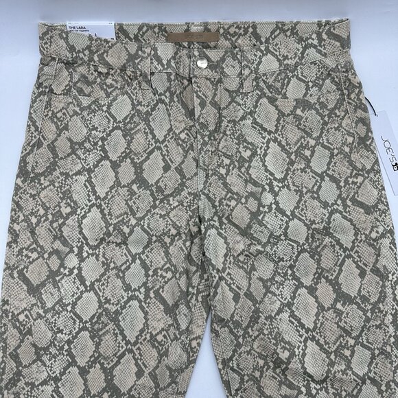 Joe’s Jeans The Lara Size 32 Mid Rise Vesper Cigarette Ankle Snake Print Jeans - Picture 5 of 16